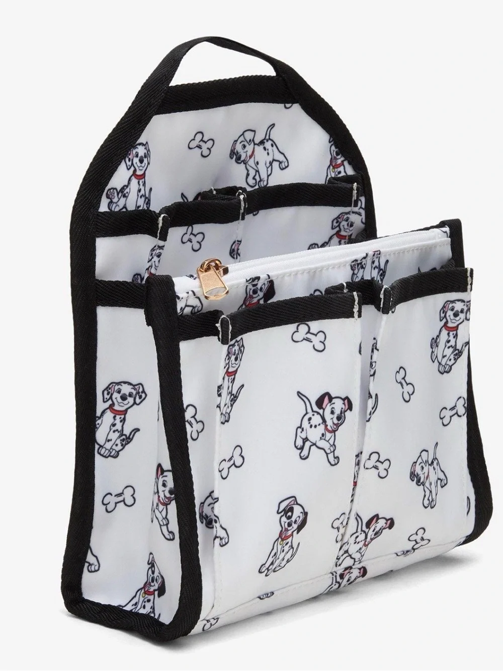 Disney 101 Dalmatians Puppies Allover Print Backpack Organizer Pouch NWT